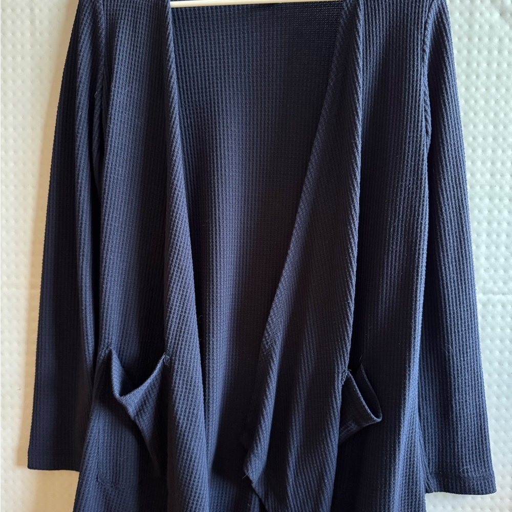 Sanctuary Navy Textured Cardigan